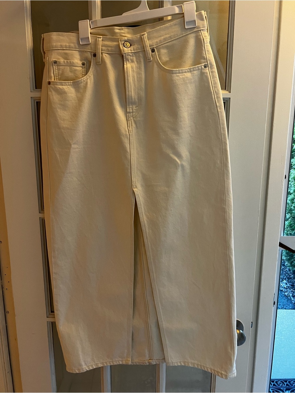 Levi's Cream Straight-Leg Men's Jeans